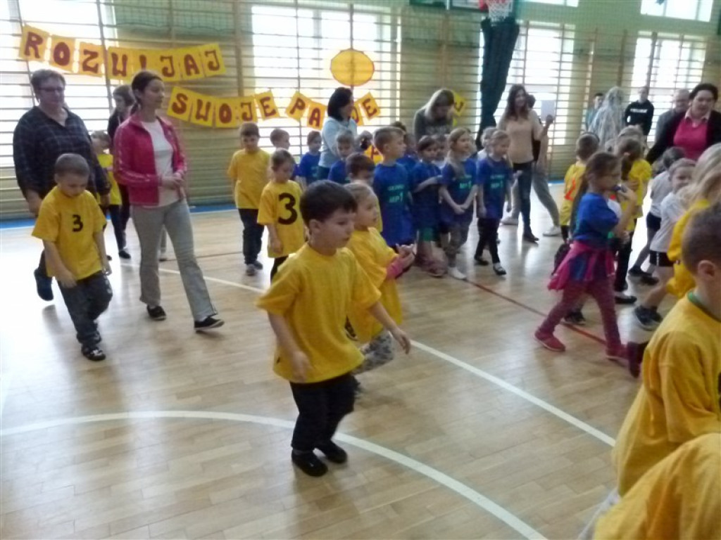 Olimpiada przedszkolaków w Popowie Głowieńskim