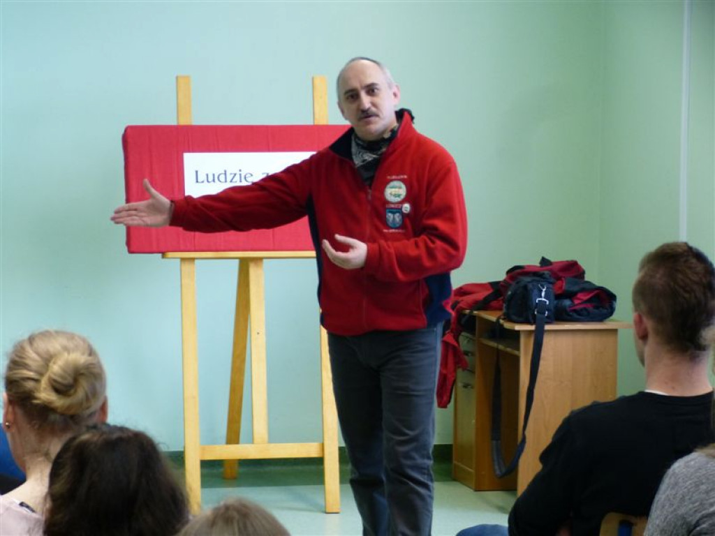 Przewodnicy PTTK gośćmi ZSP nr 3