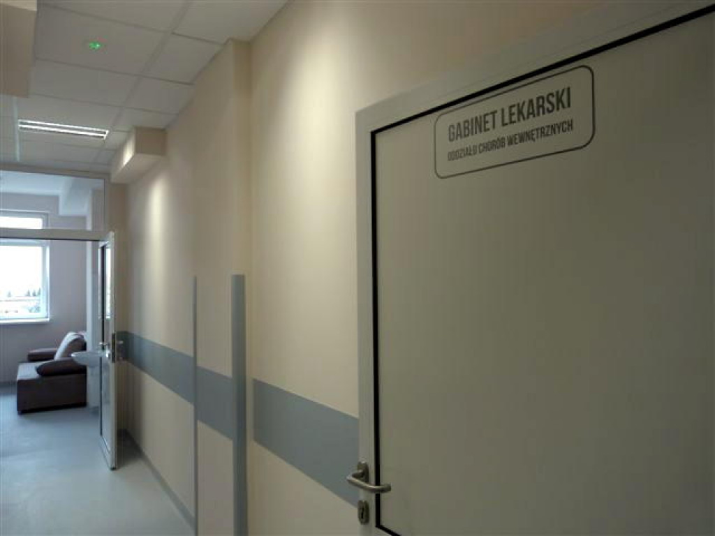 Łowicki szpital po jednym remoncie i przed następnym