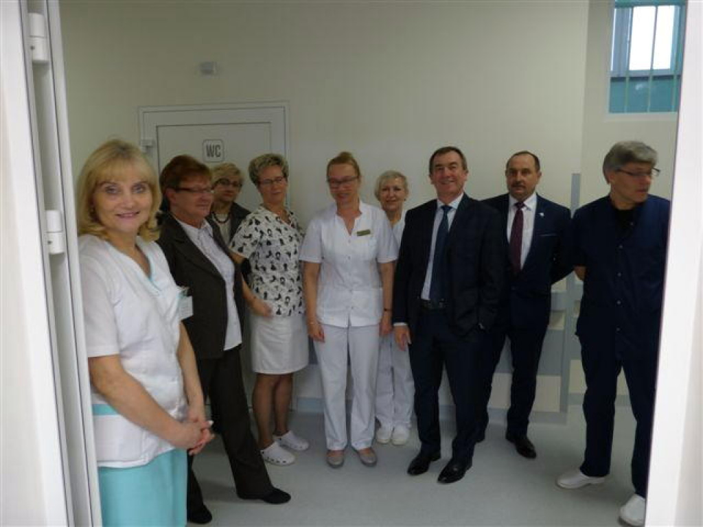 Łowicki szpital po jednym remoncie i przed następnym