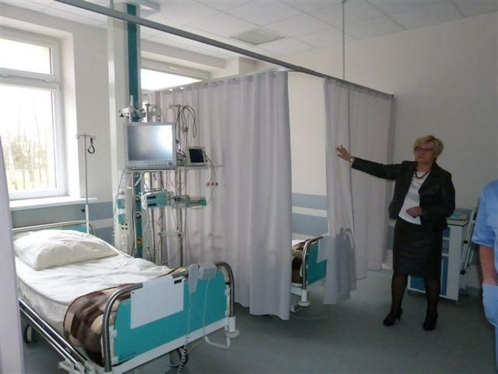 Łowicki szpital po jednym remoncie i przed następnym