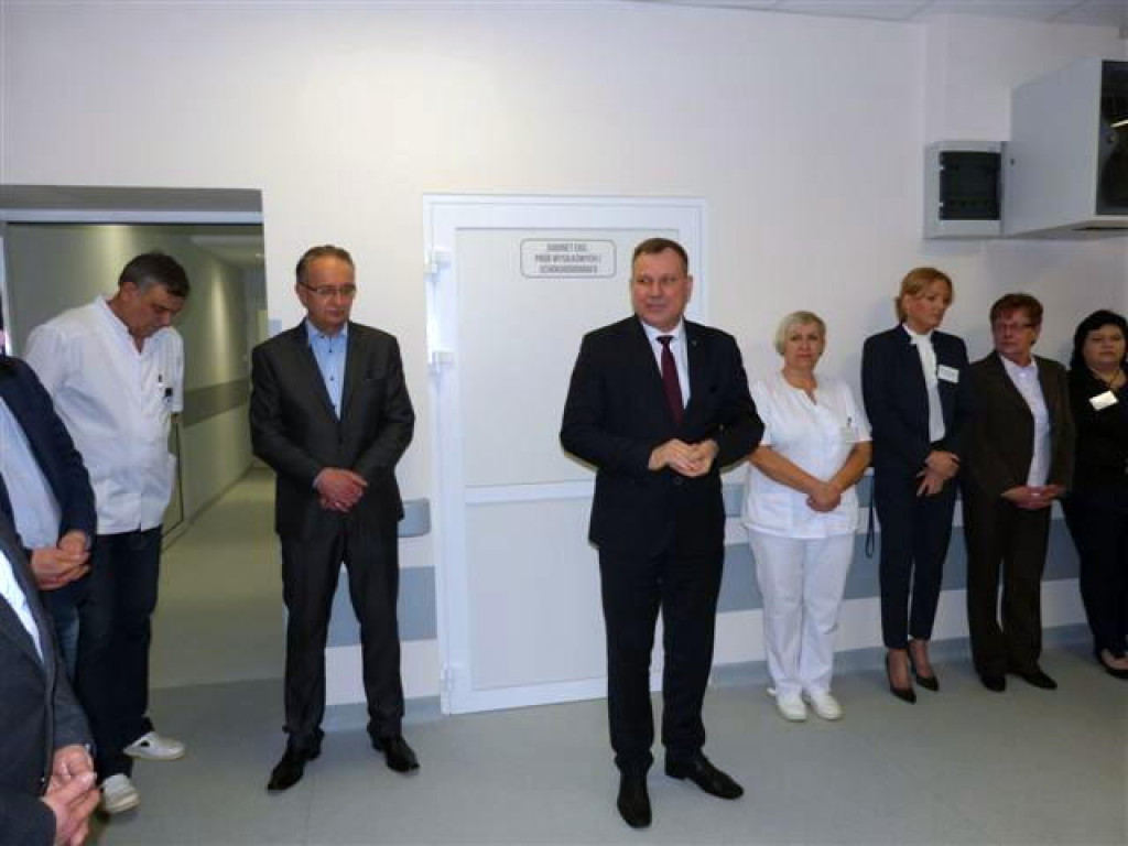 Łowicki szpital po jednym remoncie i przed następnym