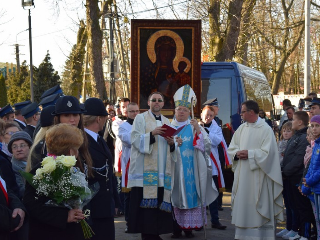 Ikona Matki Boskiej Jasnogórskiej dotarła do Sannik