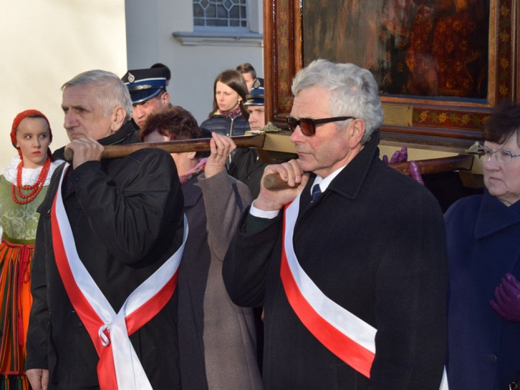 Ikona Matki Boskiej Jasnogórskiej dotarła do Sannik