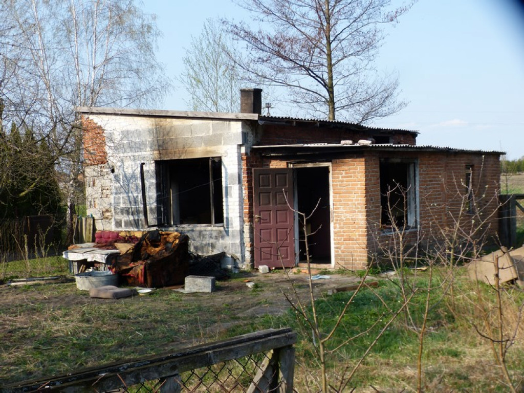 Pożar w Arkadii
