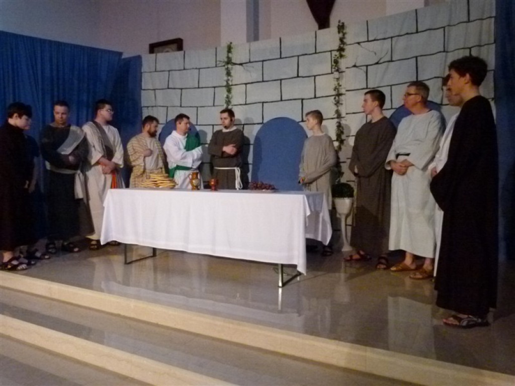 Misterium Męki Pańskiej w kościele na Zabrzeźni