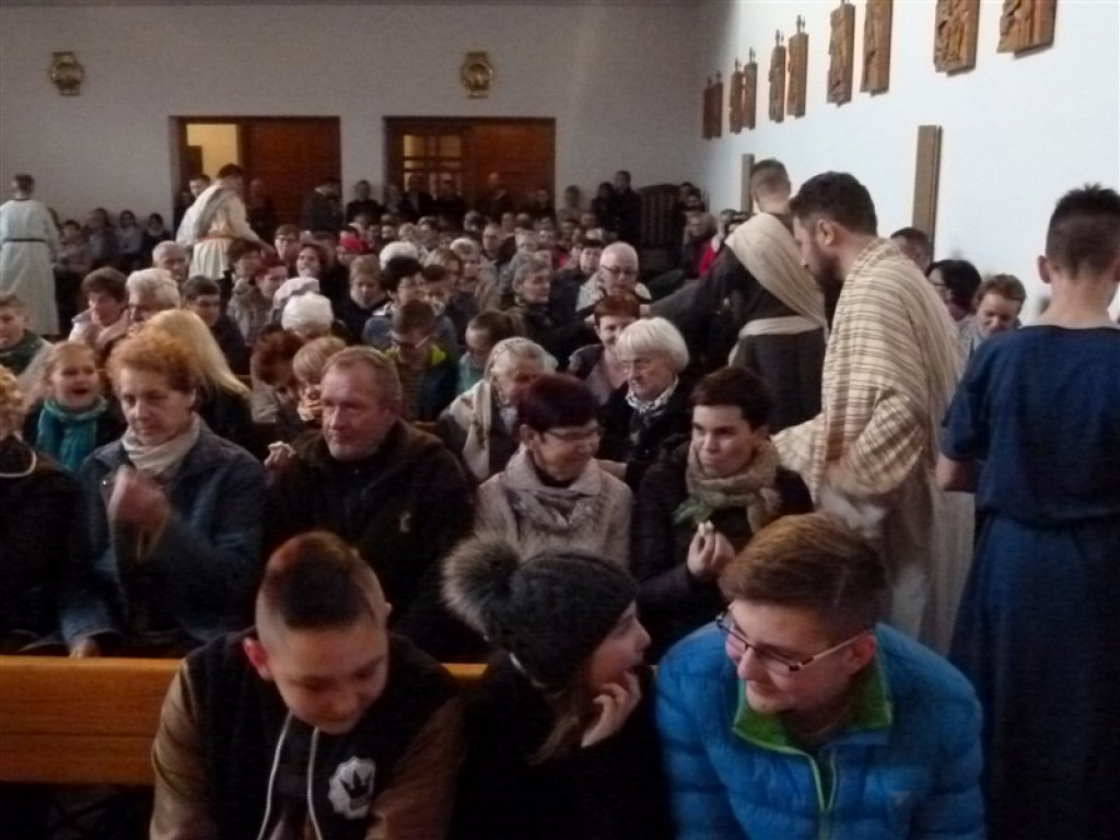 Misterium Męki Pańskiej w kościele na Zabrzeźni