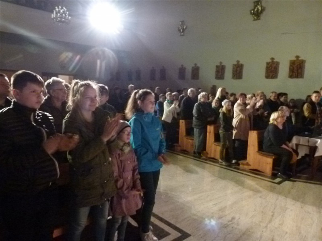 Misterium Męki Pańskiej w kościele na Zabrzeźni
