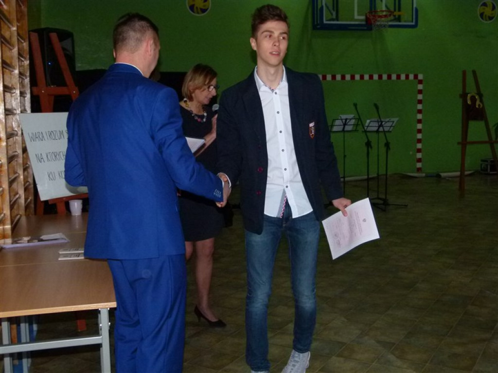Zakończenie roku szkolnego maturzystów z KLO w Głownie