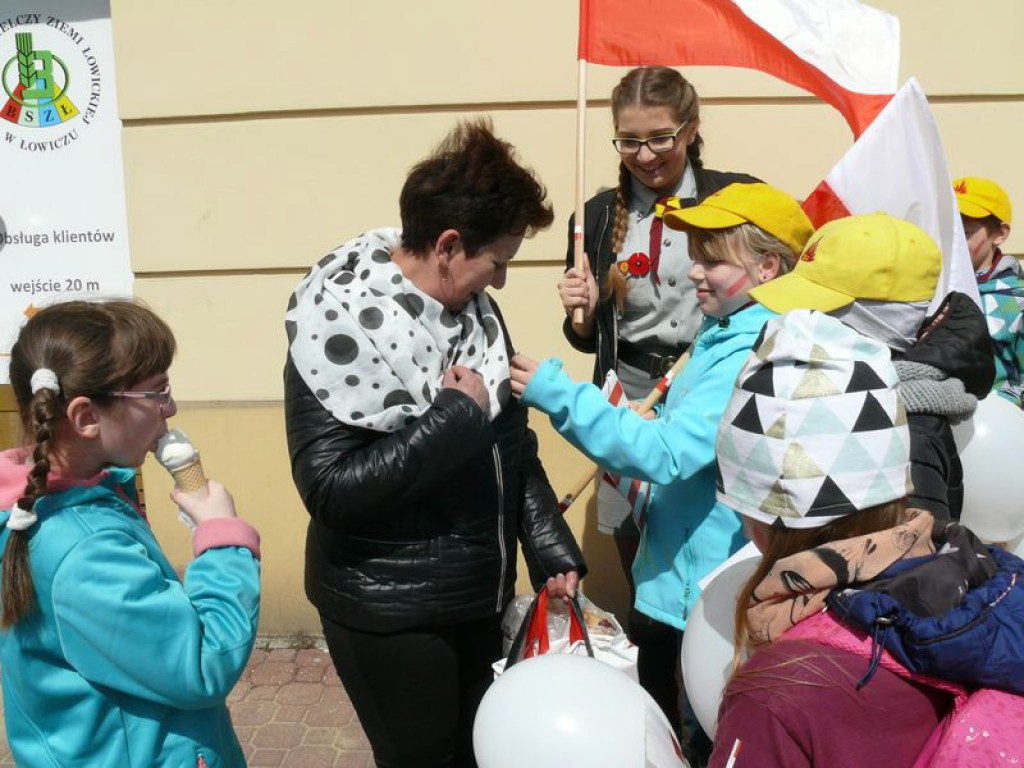 Harcerze na Święto Flagi