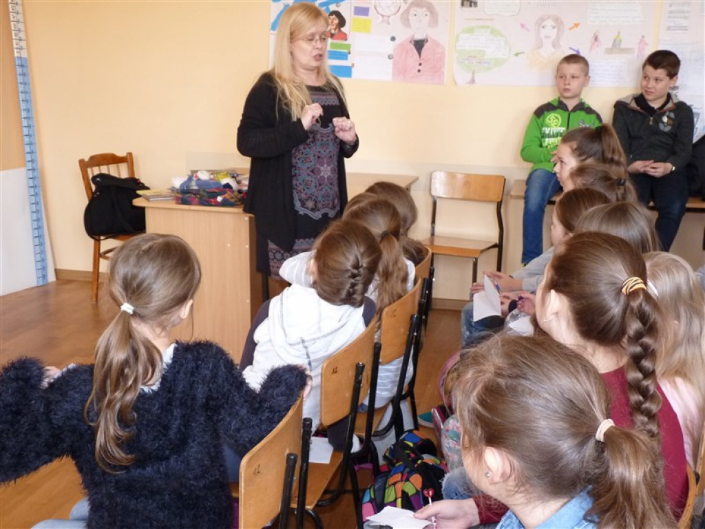 Spotkanie z pisarką w ramach Tygodnia Bibliotek