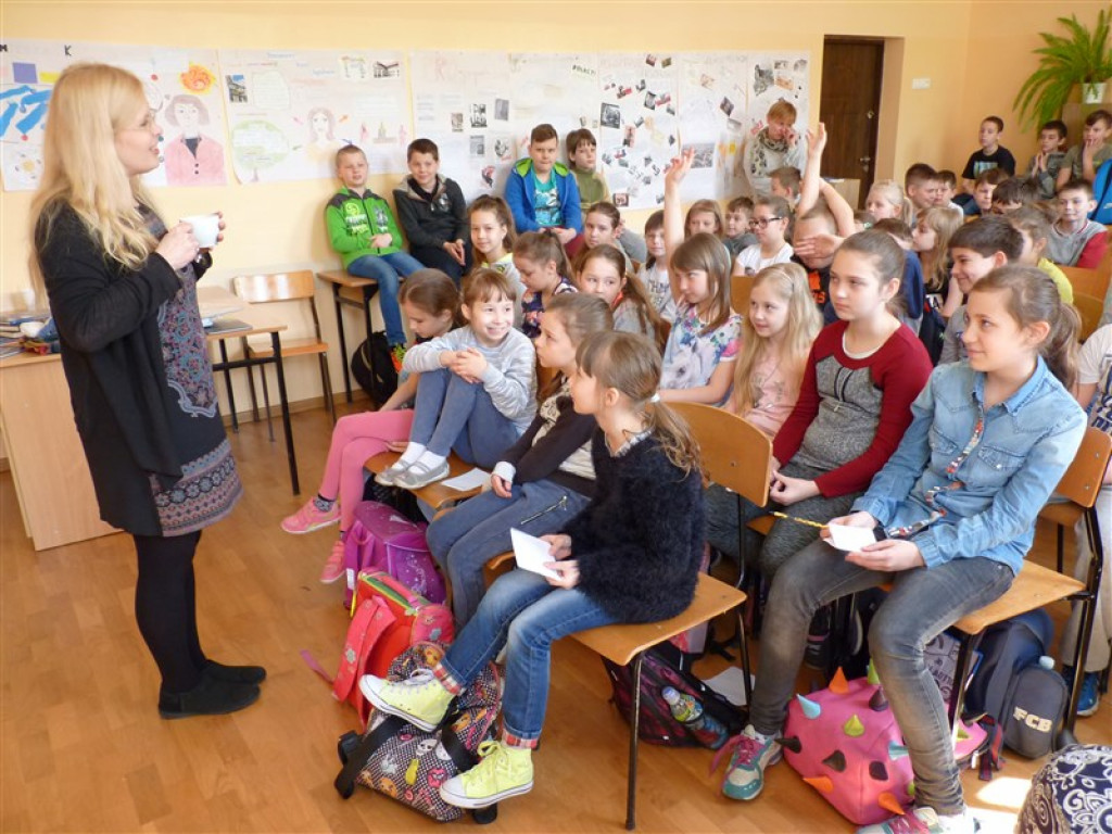 Spotkanie z pisarką w ramach Tygodnia Bibliotek