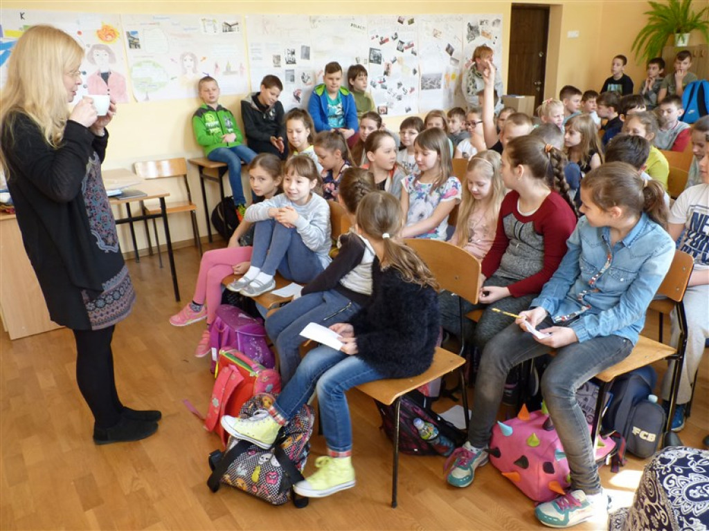 Spotkanie z pisarką w ramach Tygodnia Bibliotek