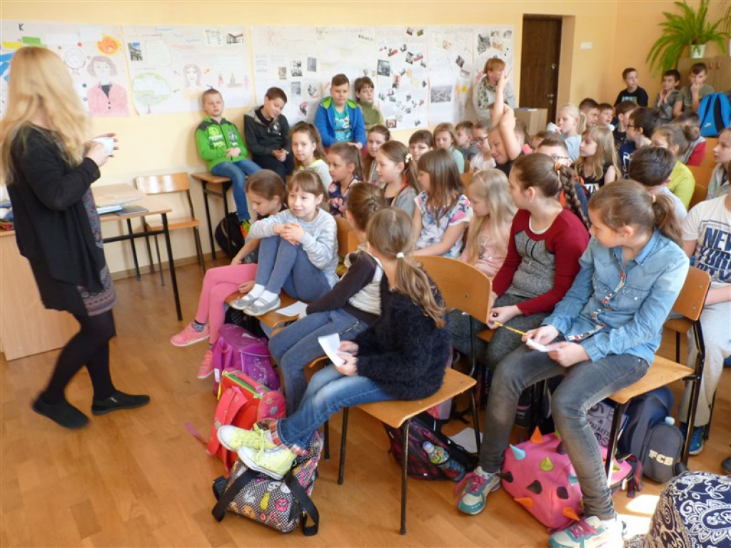 Spotkanie z pisarką w ramach Tygodnia Bibliotek