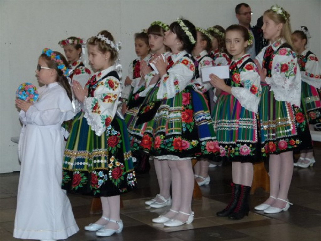 Pierwsze Komunie Święte w Łowiczu