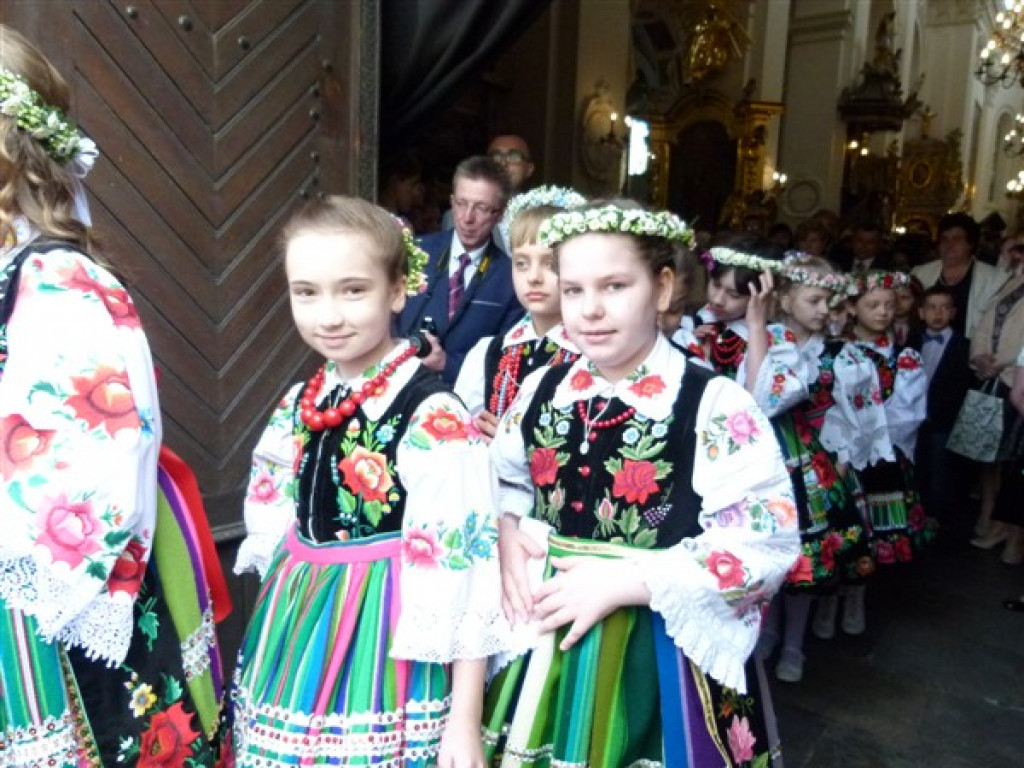 Pierwsze Komunie Święte w Łowiczu
