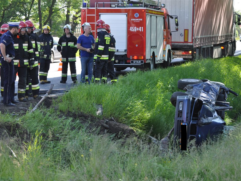 Poważny wypadek na skrzyżowaniu Armii Krajowej z Poznańską