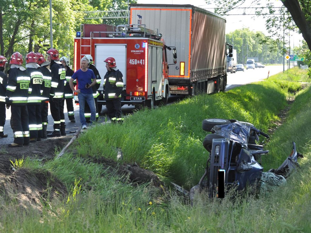 Poważny wypadek na skrzyżowaniu Armii Krajowej z Poznańską