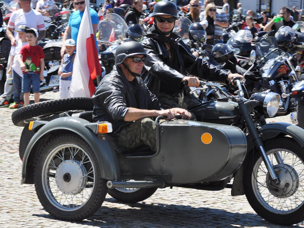 Blisko 500 motocykli parkowało na Nowym Rynku