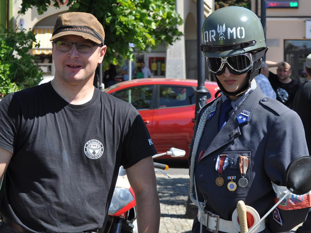 Blisko 500 motocykli parkowało na Nowym Rynku