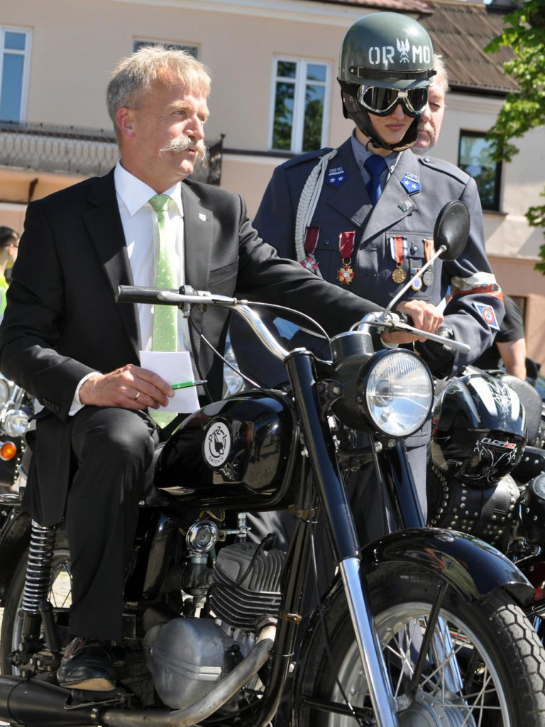 Blisko 500 motocykli parkowało na Nowym Rynku