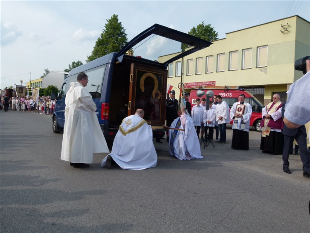 Stary Waliszew powitał kopię cudownego obrazu [galeria zdjęć]
