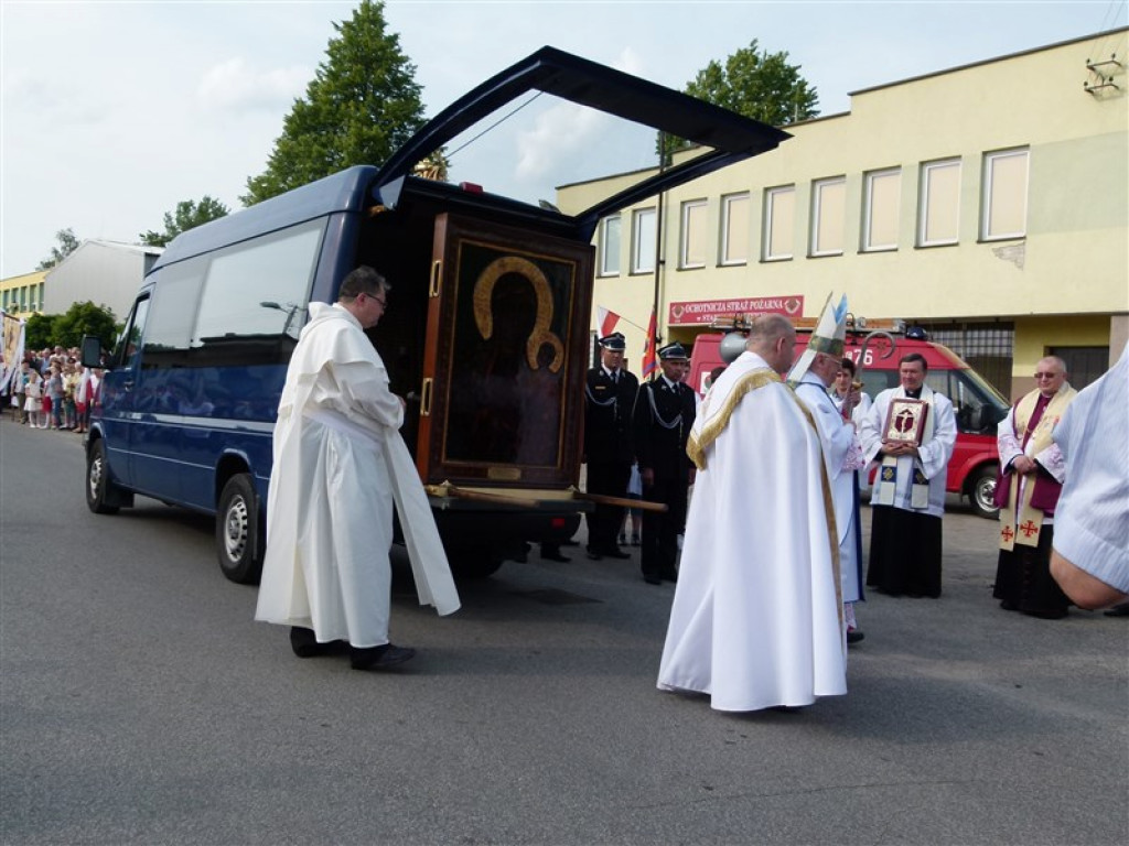 Stary Waliszew powitał kopię cudownego obrazu [galeria zdjęć]