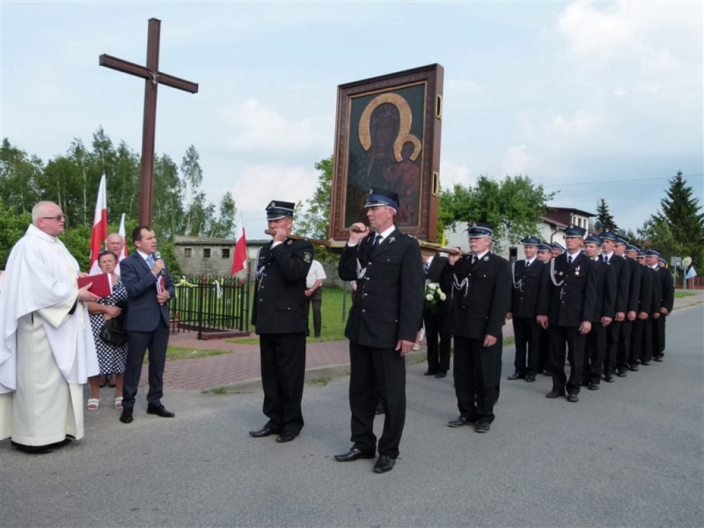 Stary Waliszew powitał kopię cudownego obrazu [galeria zdjęć]