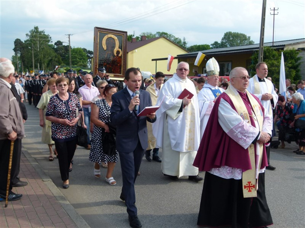 Stary Waliszew powitał kopię cudownego obrazu [galeria zdjęć]