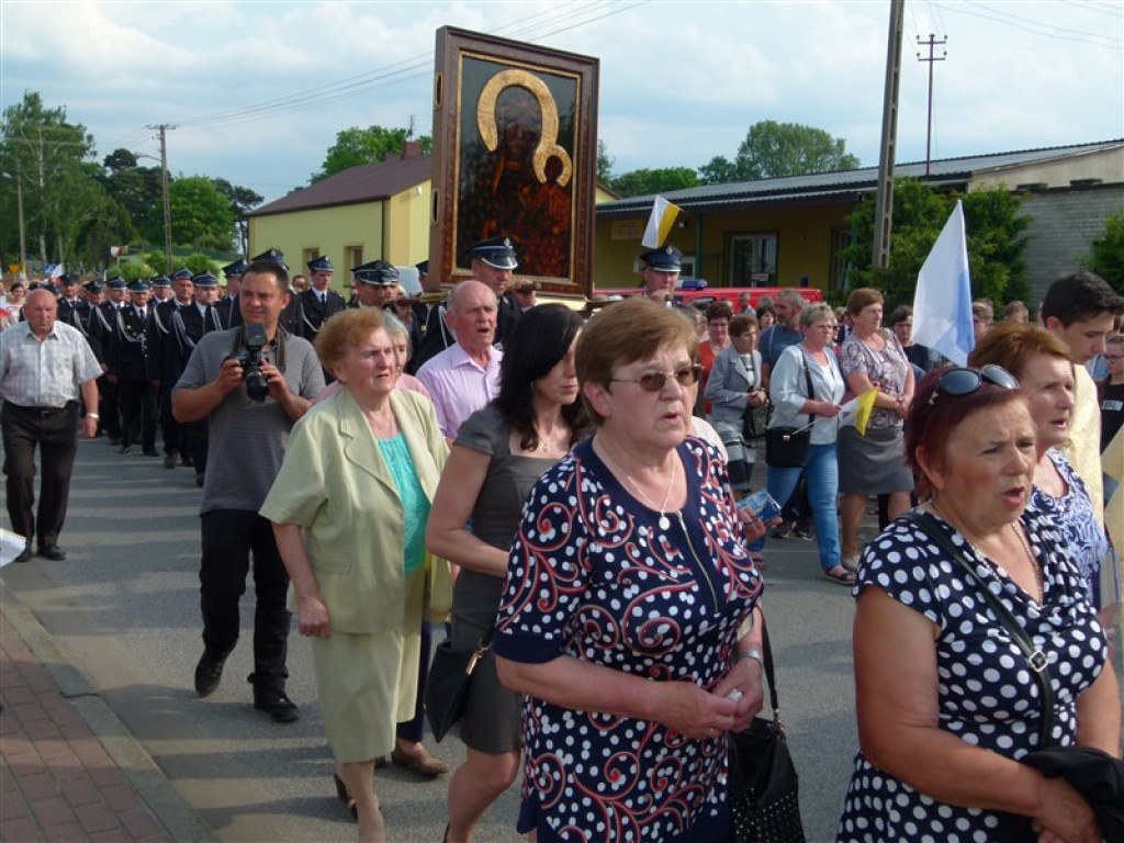 Stary Waliszew powitał kopię cudownego obrazu [galeria zdjęć]