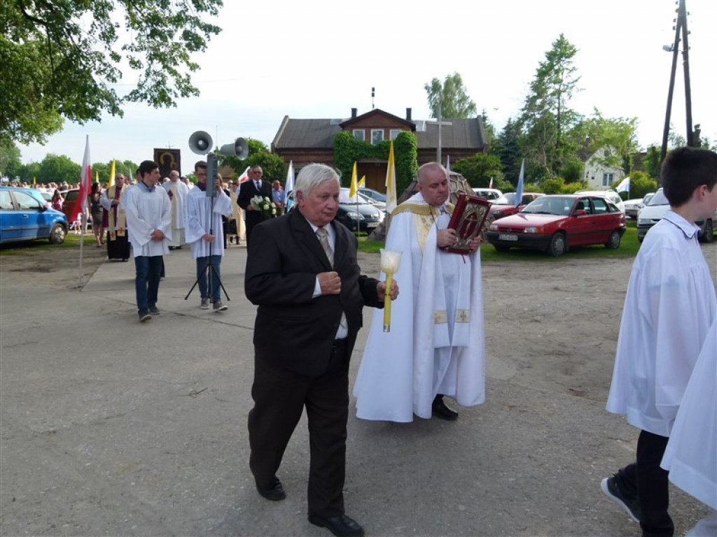Stary Waliszew powitał kopię cudownego obrazu [galeria zdjęć]
