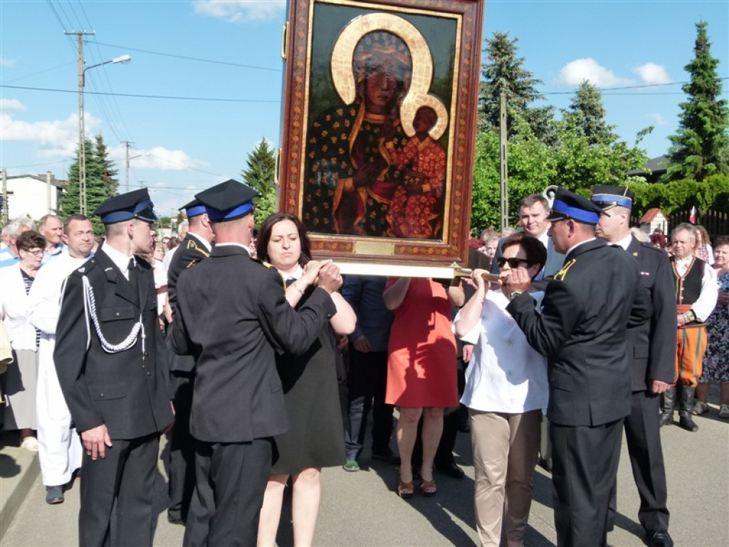 Obraz Matki Bożej Częstochowskiej zawitał do parafii św. Maksymiliana