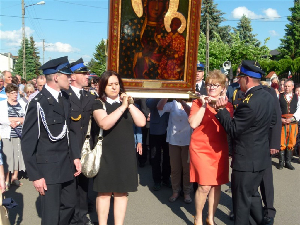 Obraz Matki Bożej Częstochowskiej zawitał do parafii św. Maksymiliana