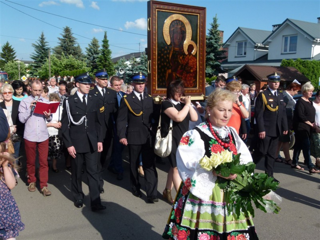 Obraz Matki Bożej Częstochowskiej zawitał do parafii św. Maksymiliana