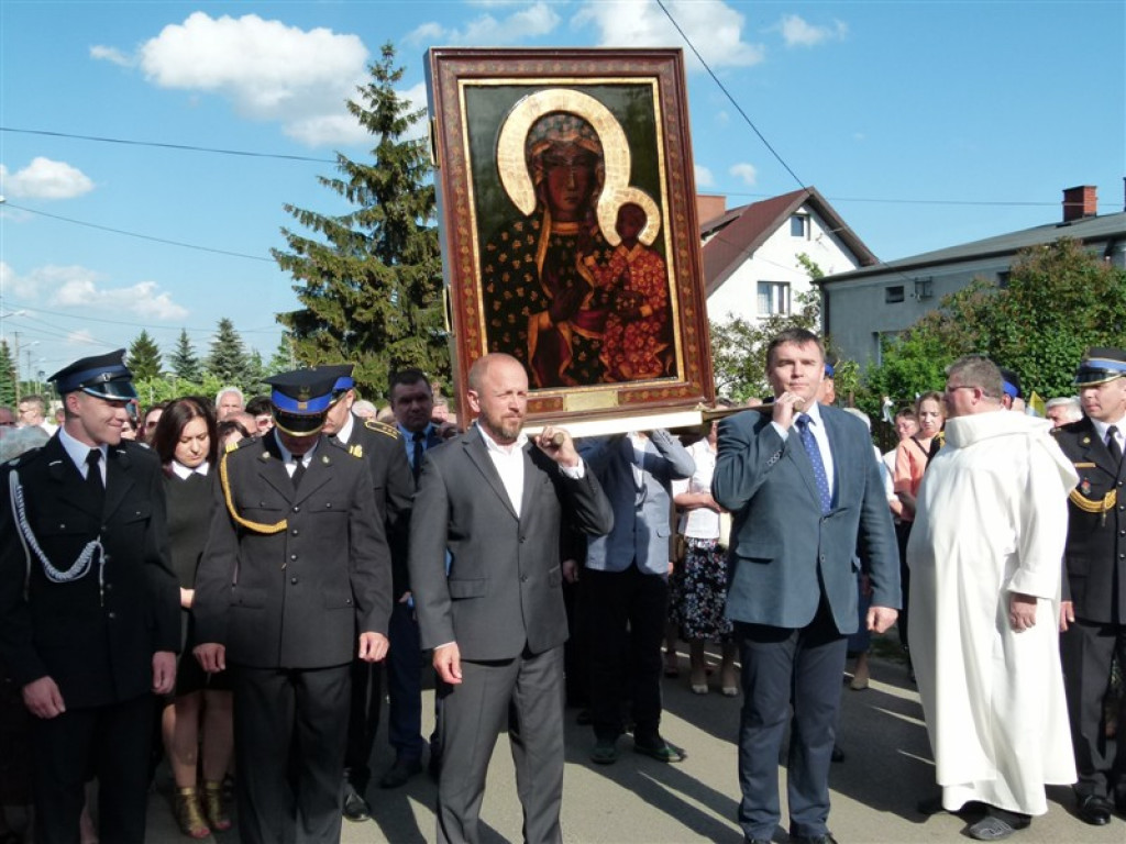 Obraz Matki Bożej Częstochowskiej zawitał do parafii św. Maksymiliana