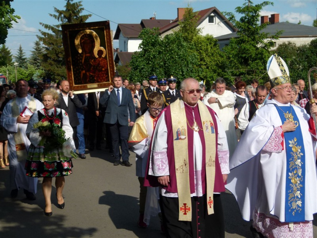 Obraz Matki Bożej Częstochowskiej zawitał do parafii św. Maksymiliana