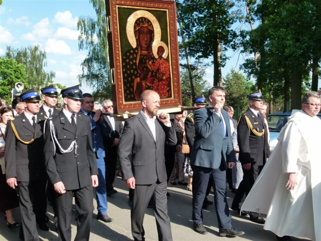 Obraz Matki Bożej Częstochowskiej zawitał do parafii św. Maksymiliana