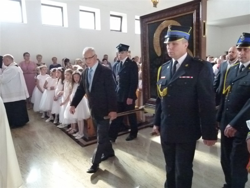 Obraz Matki Bożej Częstochowskiej zawitał do parafii św. Maksymiliana