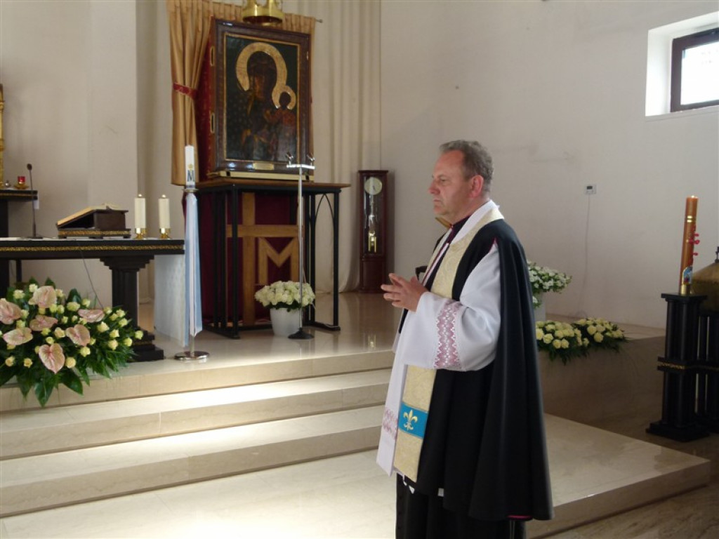 Obraz Matki Bożej Częstochowskiej zawitał do parafii św. Maksymiliana