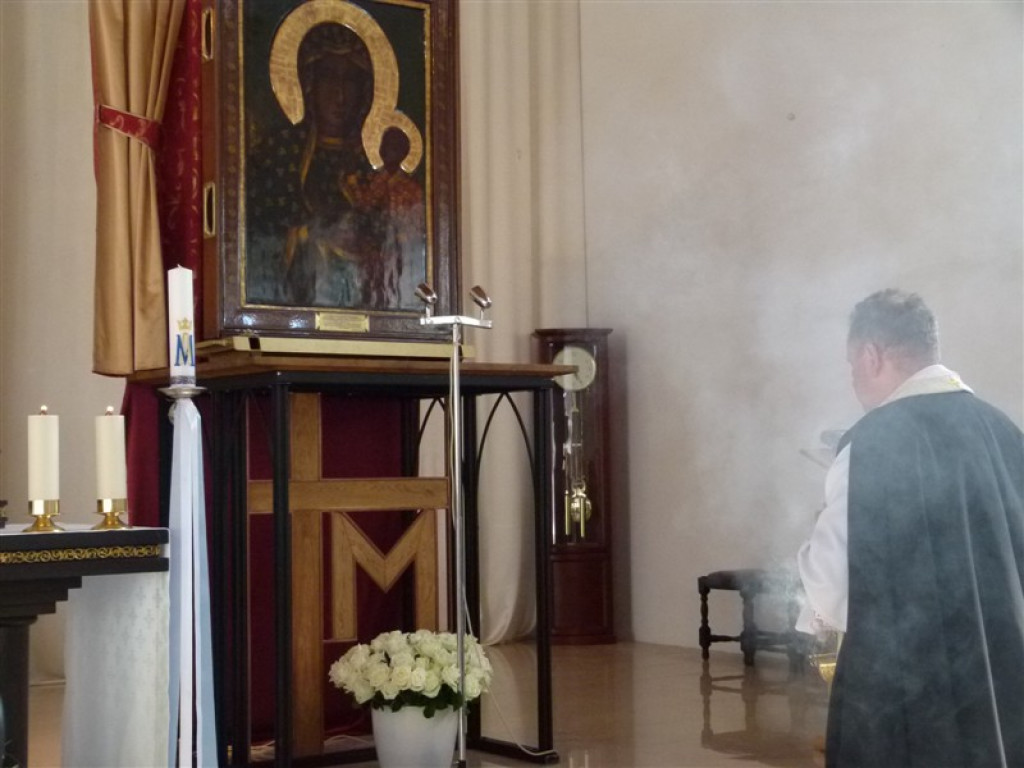 Obraz Matki Bożej Częstochowskiej zawitał do parafii św. Maksymiliana