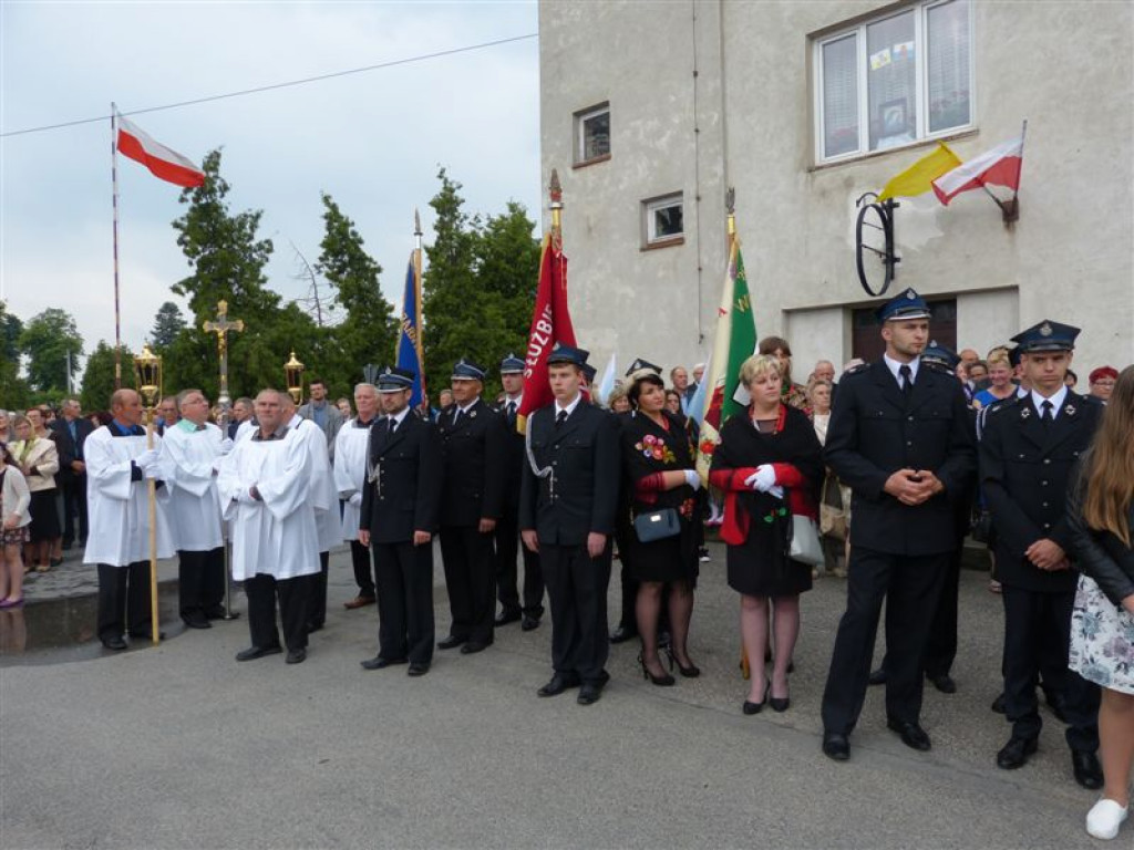 Królowa Polski powitana w Zdunach