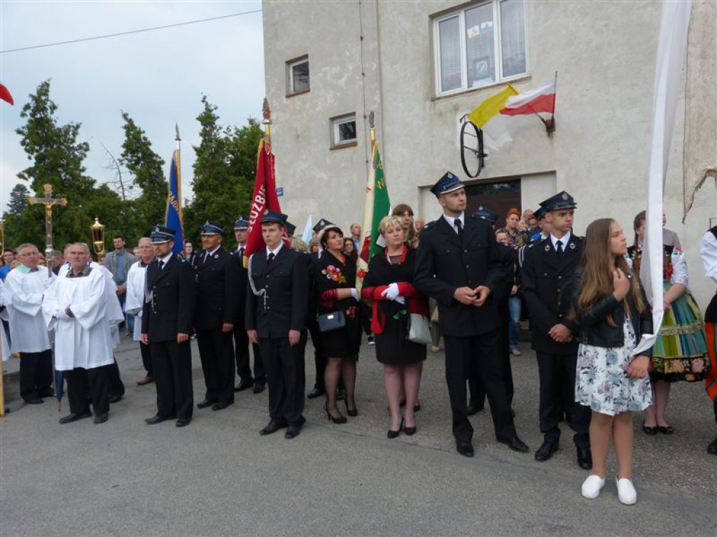 Królowa Polski powitana w Zdunach