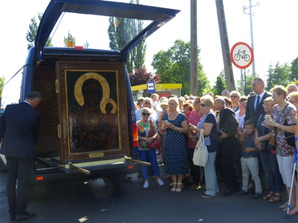 Obraz Matki Bożej Częstochowskiej w kościele na Bratkowicach