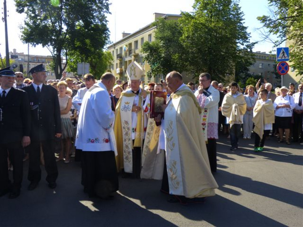 Obraz Matki Bożej Częstochowskiej w kościele na Bratkowicach