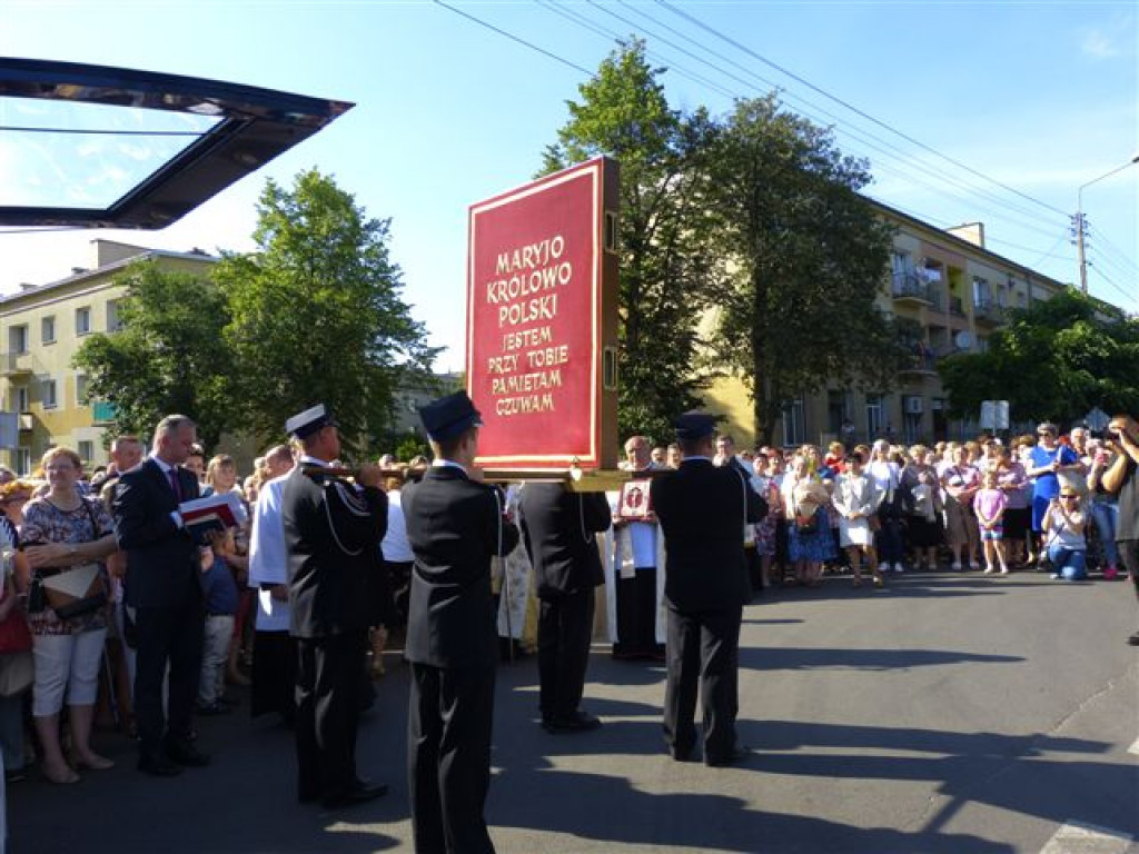Obraz Matki Bożej Częstochowskiej w kościele na Bratkowicach