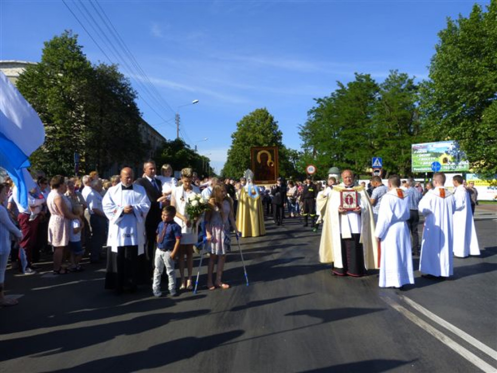 Obraz Matki Bożej Częstochowskiej w kościele na Bratkowicach
