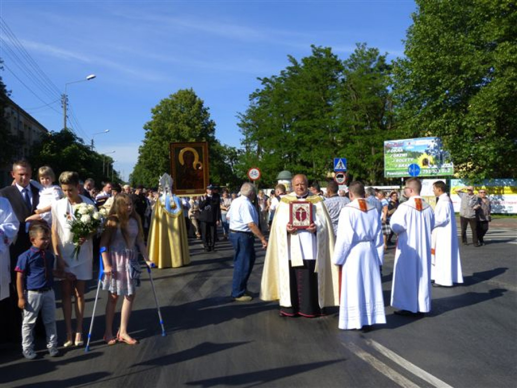 Obraz Matki Bożej Częstochowskiej w kościele na Bratkowicach
