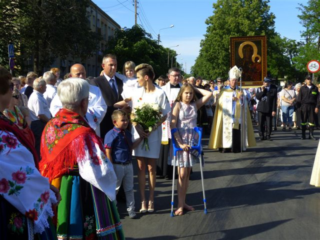 Obraz Matki Bożej Częstochowskiej w kościele na Bratkowicach