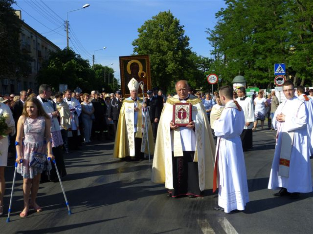 Obraz Matki Bożej Częstochowskiej w kościele na Bratkowicach