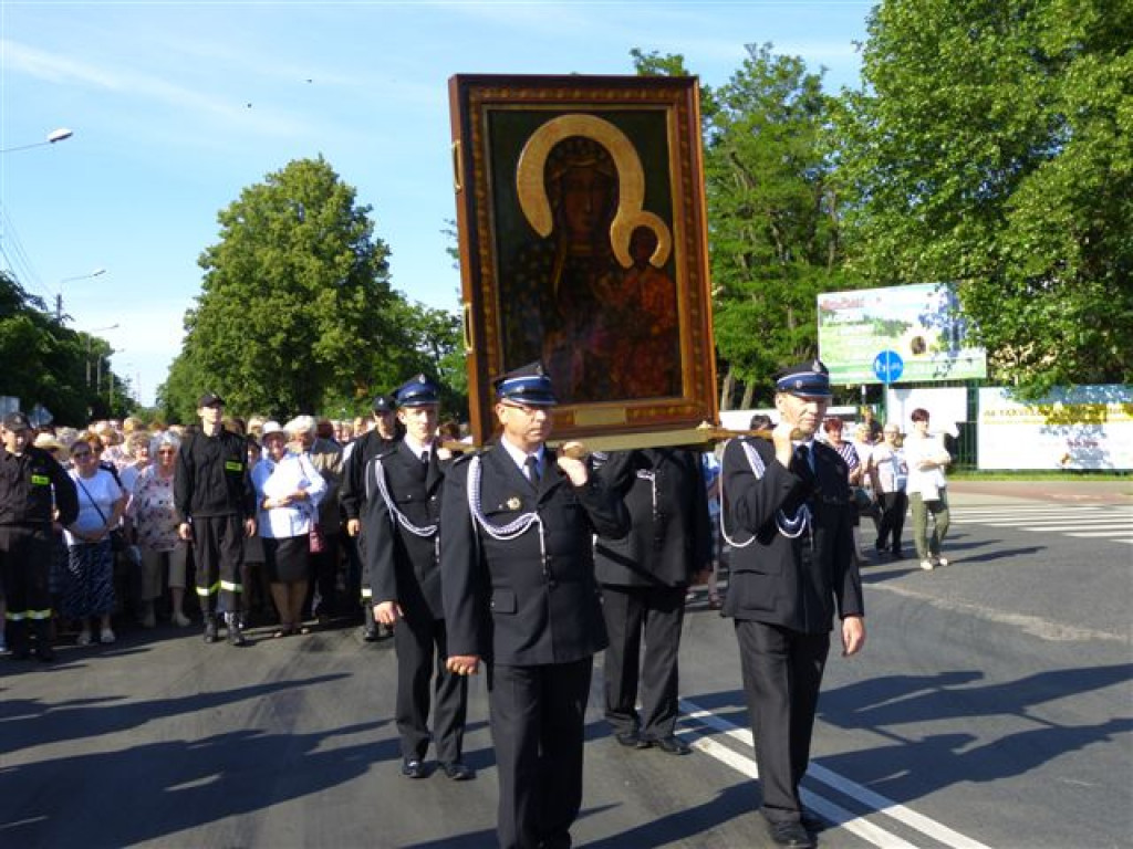 Obraz Matki Bożej Częstochowskiej w kościele na Bratkowicach